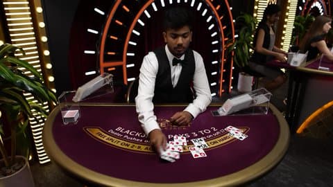 Play Free Bet Blackjack 1 by Evolution