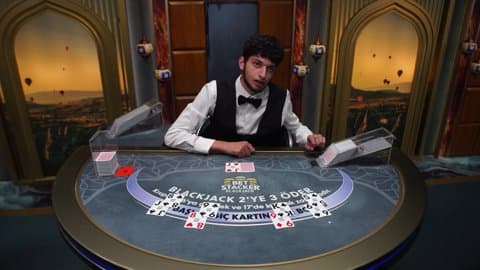 Play Klasik Bet Stacker Blackjack 2 by Evolution