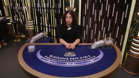 Play VIP Bet Stacker Blackjack 5 by Evolution