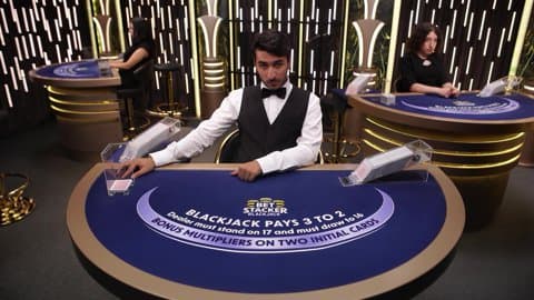 Play VIP Bet Stacker Blackjack 7 by Evolution