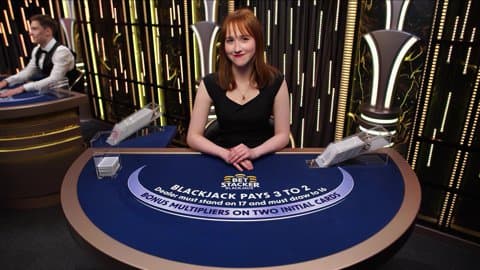 Play VIP Bet Stacker Blackjack 10 by Evolution