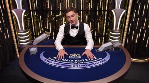 Play VIP Bet Stacker Blackjack 9 by Evolution