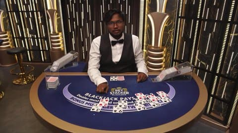 Play Classic Bet Stacker Blackjack 3 by Evolution