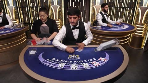 Play Classic Bet Stacker Blackjack 7 by Evolution