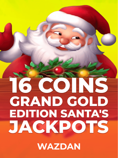 Play 16 Coins Grand Gold Edition Santa's Jackpots Slot by Wazdan
