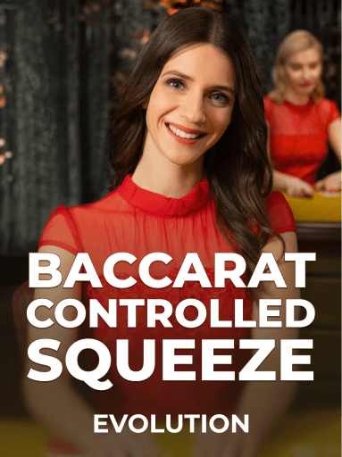 Play Baccarat Controlled Squeeze by Evolution