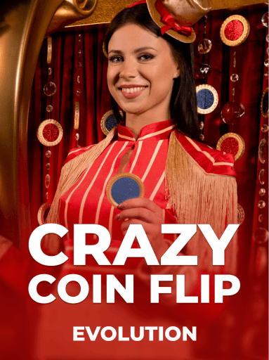 Play Crazy Coin Flip by Evolution