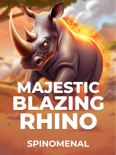 Play Majestic Blazing Rhino Slot by Spinomenal