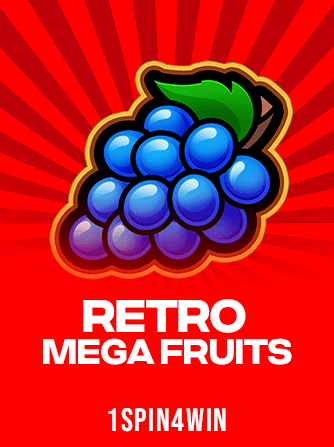 Jouez à la machine à sous Retro Mega Fruits de 1spin4win