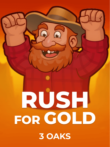 Jouez à la machine à sous Rush for Gold de 3 Oaks