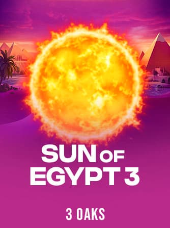 Jouez à la machine à sous Sun of Egypt 3 de 3 Oaks
