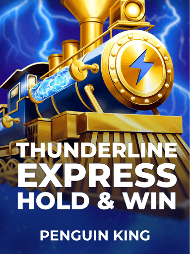 Jouez à la machine à sous Thunderline Express: Hold & Win de Penguin King