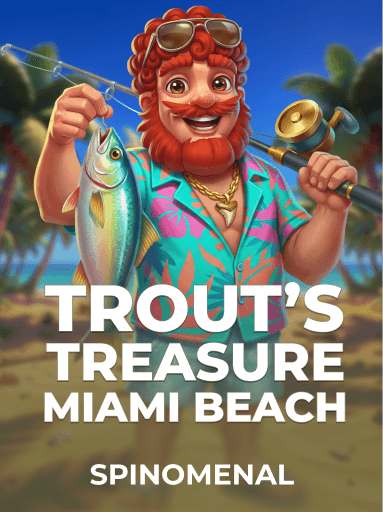 Jouez à la machine à sous Trout's Treasure - Miami Beach de Spinomenal