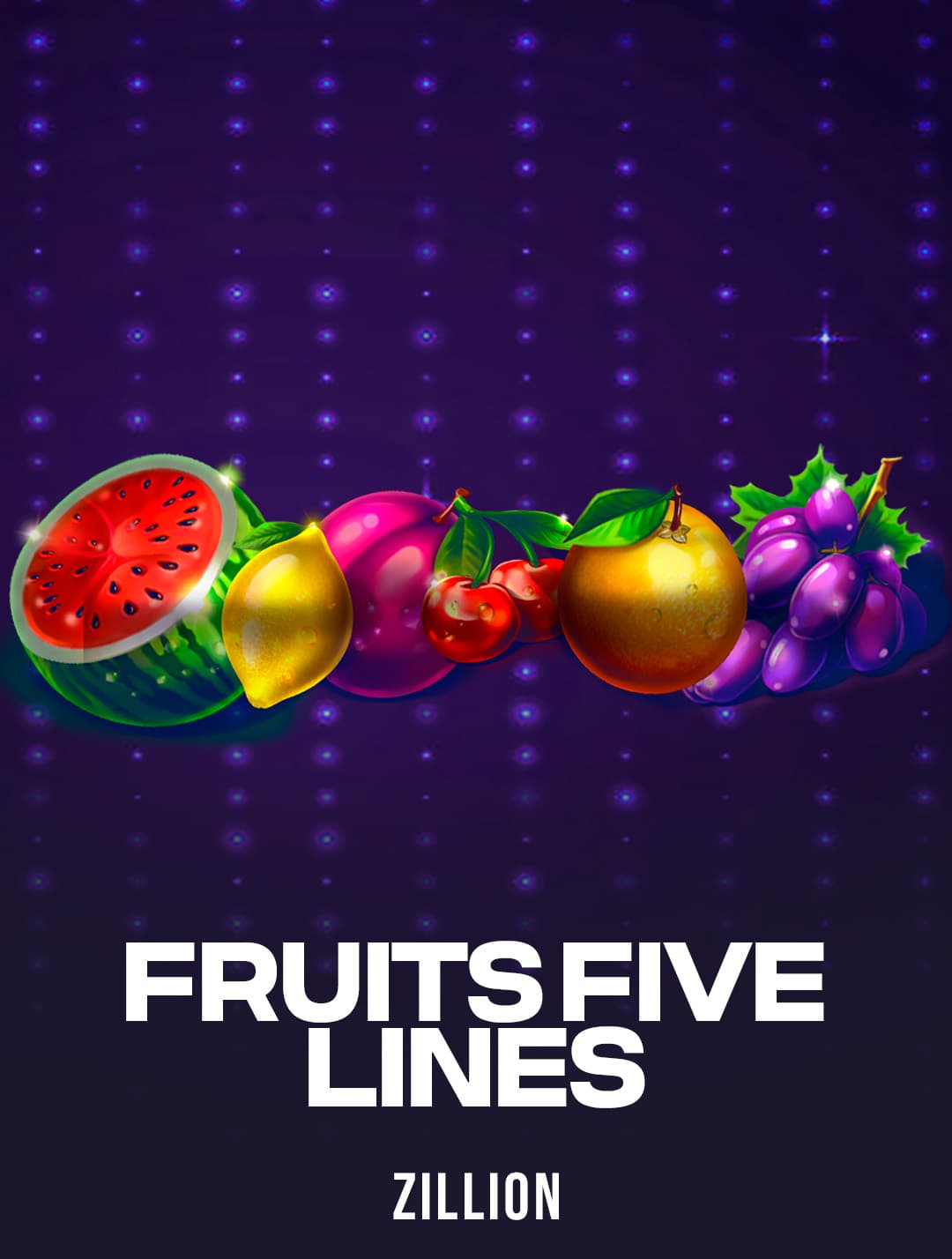 Jogue Fruits Five Lines da Zillion