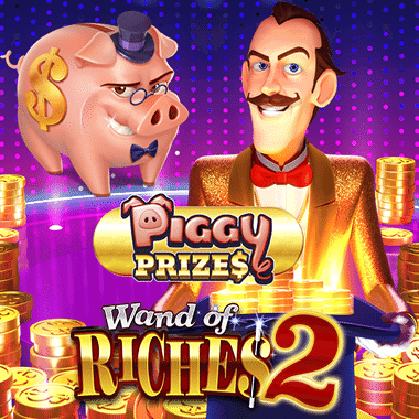 Play Piggy Prizes Wand of Riches 2 Slot by Novomatic