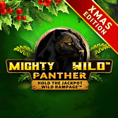 Play Mighty Wild: Panther Xmas Slot by VoltEnt (Wazdan)