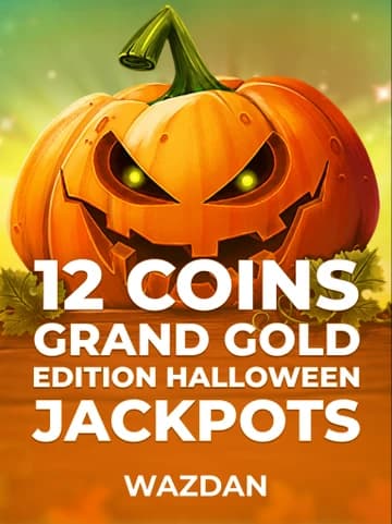 Play 12 Coins Grand Gold Edition Halloween Jackpots Slot by VoltEnt (Wazdan)