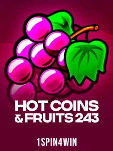 Play Hot Coins & Fruits 243 Slot by 1spin4win