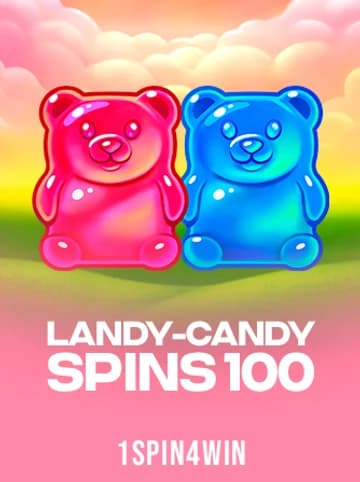 玩1spin4win的Landy-Candy Spins 100老虎机