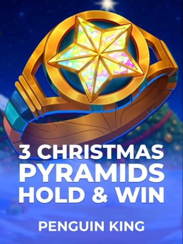 Penguin King tarafından sunulan 3 Christmas Pyramids: Hold & Win Slot Oyununu Oyna