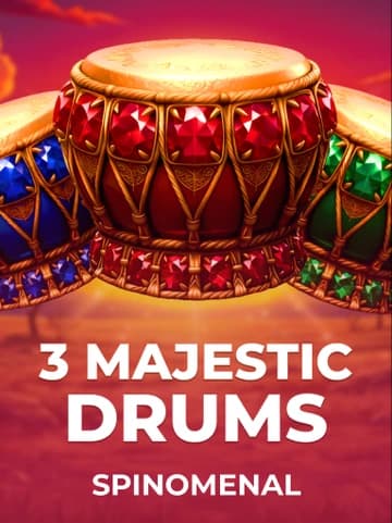 Play 3 Majestic Drums Slot by Spinomenal