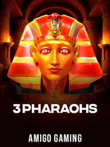Play 3 Pharaohs Slot by Amigo Gaming