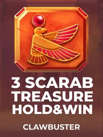 Play 3 Scarab Treasure: Hold&Win Slot by Clawbuster