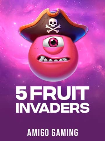 Play 5 Fruit Invaders Slot by Amigo Gaming