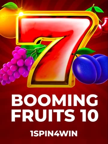 1spin4win tarafından sunulan Booming Fruits 10 Slot Oyununu Oyna