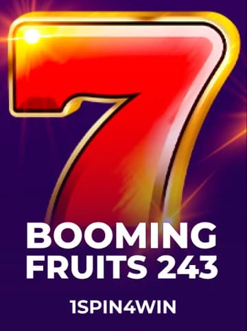 1spin4win tarafından sunulan Booming Fruits 243 Slot Oyununu Oyna