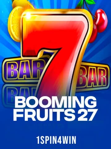 1spin4win tarafından sunulan Booming Fruits 27 Slot Oyununu Oyna