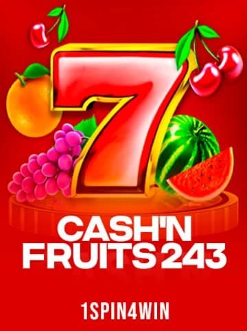1spin4win tarafından sunulan Cash'n Fruits 243 Slot Oyununu Oyna
