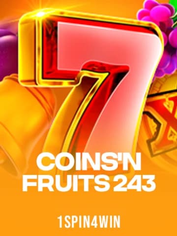 1spin4win tarafından sunulan Coins'n Fruits 243 Slot Oyununu Oyna