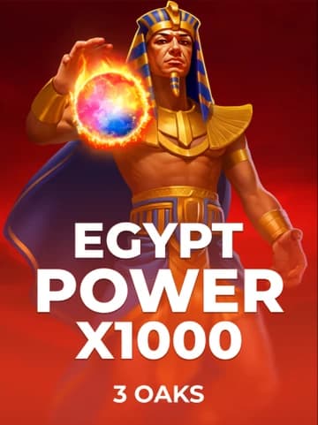 Play Egypt Power x1000 Slot by 3 Oaks