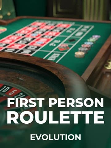 Jogue First Person Roulette da Evolution