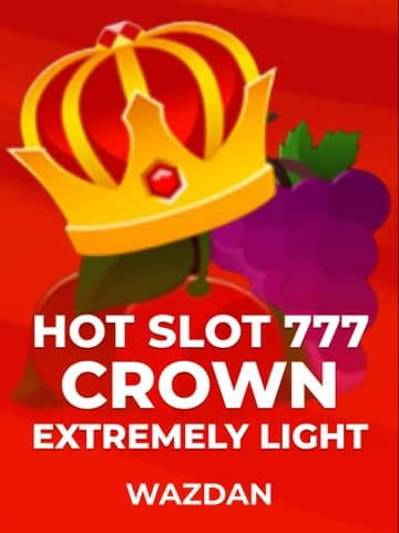 Play Hot Slot: 777 Crown Extremely Light Slot by Wazdan