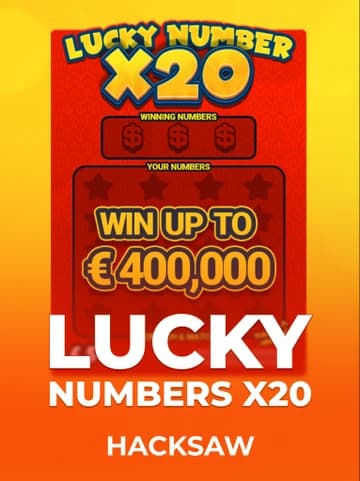 Hacksaw tarafından sunulan Lucky Numbers x20 Slot Oyununu Oyna