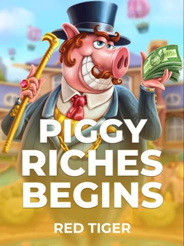 Red Tiger tarafından sunulan Piggy Riches Begins Slot Oyununu Oyna