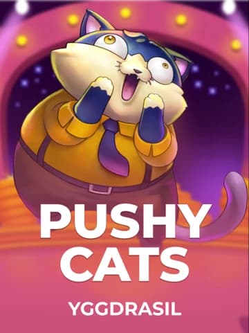 Yggdrasil tarafından sunulan Pushy Cats Slot Oyununu Oyna