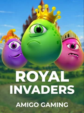 Amigo Gaming tarafından sunulan Royal Invaders Slot Oyununu Oyna