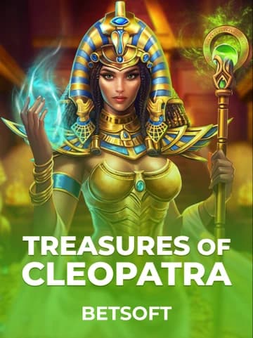 Betsoft tarafından sunulan Treasures of Cleopatra Slot Oyununu Oyna