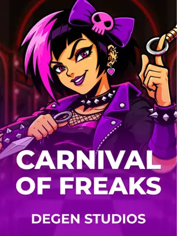 العب Carnival of Freaks السلوت المقدمة من Degen Studios