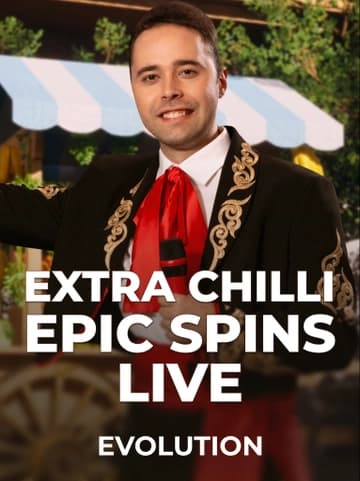 Play Extra Chilli Epic Spins Live by Evolution
