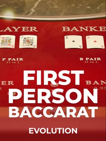 Play First Person Baccarat Slot by Evolution