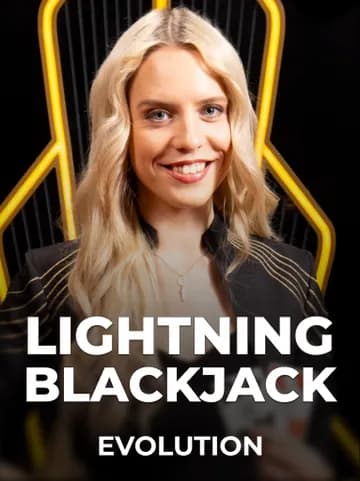 Play Lightning Blackjack by Evolution