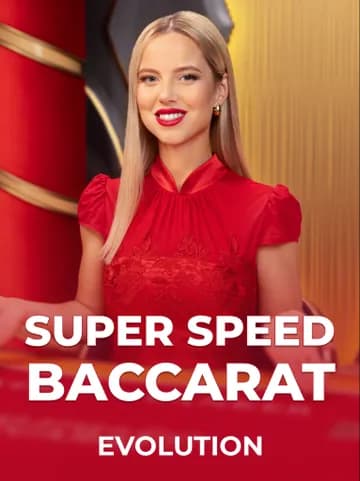 Juega a Super Speed Baccarat de Evolution