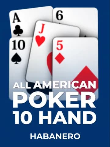 Play All American Poker 10 Hand Slot by Habanero