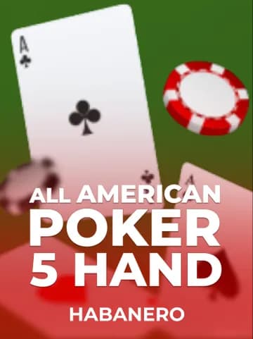 Play All American Poker 5 Hand Slot by Habanero