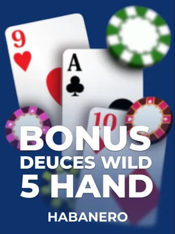 Play Bonus Deuces Wild 5 Hand Slot by Habanero