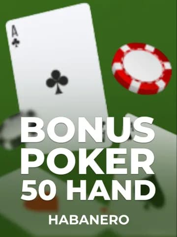 Play Bonus Poker 50 Hand Slot by Habanero